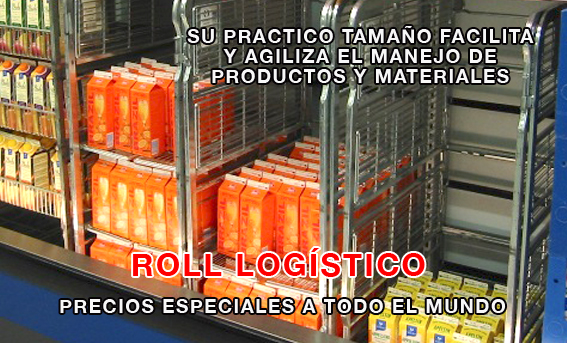 Roll seco, producto para la logitaca,como ahorrar en logistica, bajar mano de obra en logistica