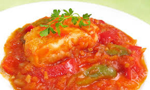 bacalao con tomate