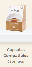 cafe cremoso capsulas novell