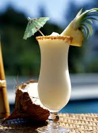 Piña Colada fria, Piña Colada refrescante, Piña Colada refrescante rica