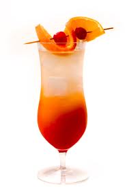 Coctel Tequila Sunrise, Tequila Sunrise receta, Tequila Sunrise preparacion