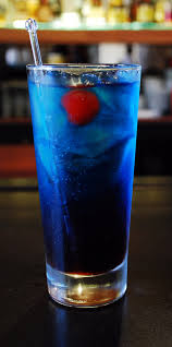 Cero coctel hacer,Cero coctel preparar ,Cero Azul recetaremos