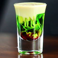 coctel Fallen Froggie,bebida Fallen Froggie,hacer Fallen Froggie