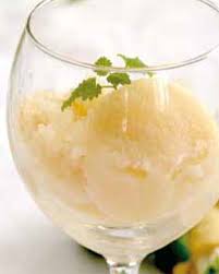 Sorbete Mandarina receta,Sorbete Mandarina flota,Sorbete de Mandarina