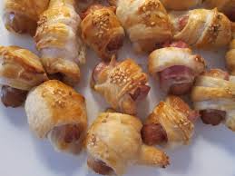 Rollitos Hojaldre preparar,Rollitos Hojaldre recetar,Rollitos Hojaldre Salchicha