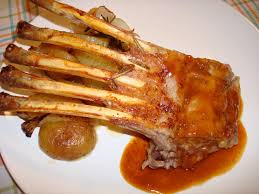 Cordero Costillitas receta, Cordero Mostaza Costillitas, Cordero Mostaza Guinness
