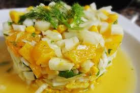 recetar Hinojo Mandarina,preparar Hinojo Mandarina,Ensalada Hinojo Mandarina