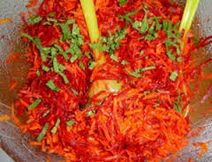 cocinar Betabel Zanahoria,preparar Betabel Zanahoria,Ensalada Betabel Zanahoria