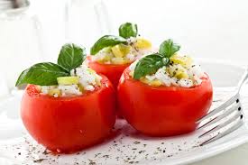 Tomates rellenos atun, Tomates rellenos atun receta, Tomates rellenos atun y col