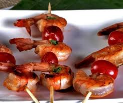 Pinchos de camarones, Pincho de camarones, Pincho  camarones