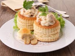 Volovanes rellenos, Volovanes rellenos receta, Volovanes rellenos cocina