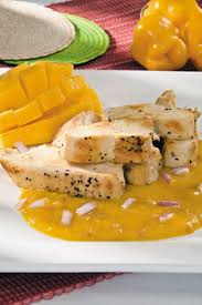 Pechuga Mango preparar,Pechuga Mango recetar,Pechuga Salsa Mango