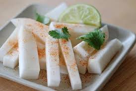 Entrada de jícama, Entrada jícama receta, Entrada jícama preparacion