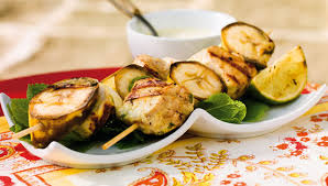 Brochetas de pavo , Brochetas pavo cocinar, Brochetas pavo cocinaremos