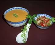 recetar tropezones aromáticas,preparar tropezones aromáticas,Gazpacho tropezones aromáticas