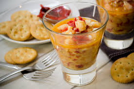 Salpicón Vieiras Mango ,Salpicón Vieiras Verduras , Salpicón Vieiras Limoneta