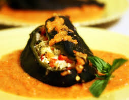 Chiles Rellenos elaborar,Chiles Rellenos preparar,Chiles Rellenos Mariscos
