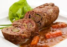 Rollos bistec verduras, Rollos bistec receta, Rollos bistec preparacion