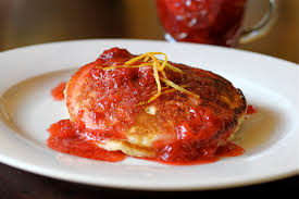 Hotcakes Fresa elaborar,Hotcakes Fresa recetar,Hotcakes Salsa Fresa
