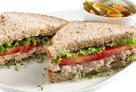 Sándwich atún  frio, Sándwich atún mexicano, Sándwich atún limon