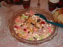 Ensalada de Malvaviscos, Ensalada Malvaviscos receta, Ensalada Malvaviscos preparar