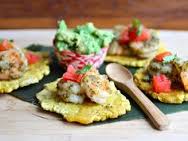 Tostones de Camarones, Tostones Camarones receta, Tostones Camarones preparar