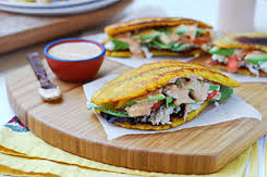 Patacones de Pollo, Patacones Pollo receta, Patacones Pollo elaborar