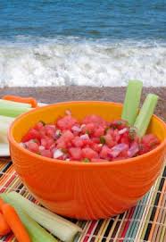 Salsa Sandía elaborar, Salsa Sandía preparar, Salsa Sandía preparacion