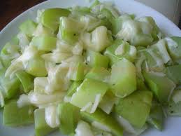 Pollo con Chayote, Pollo Chayote receta, Pollo Chayote recetario  