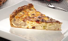 quiche de champiñones, quiche champiñones cocinar, receta quiche champiñones