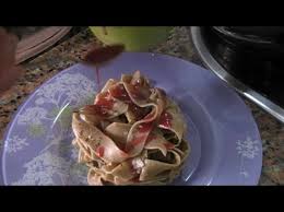 Tallarines con fresas, Tallarines fresas receta, Tallarines fresas cocinar