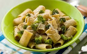 Macarrones con brocoli, Macarrones brocoli receta, Macarrones brocoli recetario