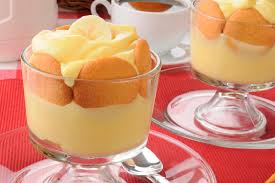 Natillas de plátano, Natillas plátano receta, Natillas plátano recetario