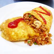 Omelette con arroz, Omelette arroz recetario, Omelette arroz cocina