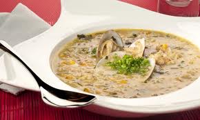 Sopa almejas receta, cocinamos Sopas almejas, Sopa almeja cogñac