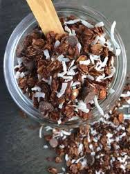 Granola almendras preparar,Granola almendras recetar,Granola almendras chocolate