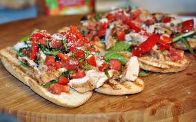 Bruschetta pollo receta, Bruschetta pollo preparar, Bruschetta pollo elaborar