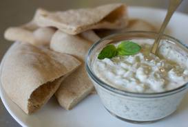 Tzatziki vegano receta, Tzatziki vegano, Tzatziki vegano preparar