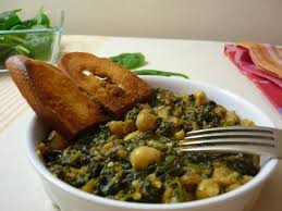 Espinacas con garbanzo, Espinaca con garbanzo, Espinaca garbanzo elaborar