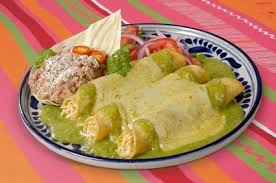 enchiladas suizas, enchiladas suizas receta, enchiladas suizas preparar