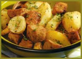 Papas cambray cilantro, Papas cambray receta, Papas cambray preparar