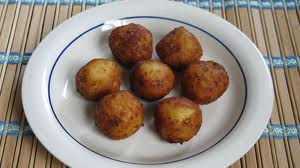 bolitas platano receta, bolitas platano preparar, bolitas platano cocinar