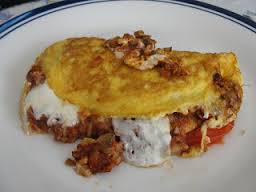 omelette cochinita, omelette cochinita receta, omelette cochinita preparar