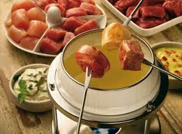 fondue carne receta, preparar fondue carne, cocinar fondue carne
