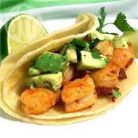 Taco camarón chicharrón,receta Taco camarón,recetario Taco camarón