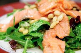 guiso Verde Salmón,elaborar Verde Salmón,elaboramiento Ensalada Salmón