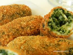elaboracion Croquetas Espinacas,cocinar Croquetas Espinacas,preparar Croquetas Espinacas