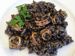 Arroz negro Calamares,guiso Arroz Calamares,elaborar Arroz Calamares