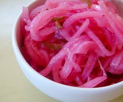 salsa  cebolla morada,receta cebolla morada,preparar cebolla morada
