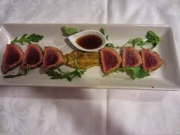 Tataki  Atún Salsa,Tataki Atún Arándano,Tataki Atún receta